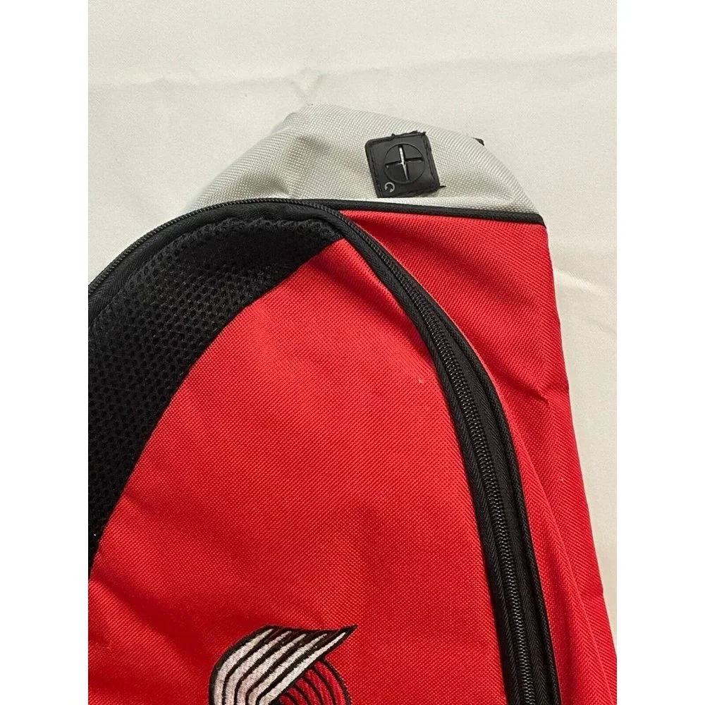 NBA Portland Trailblazers backpack triangular sling bag cycling gym sports 15